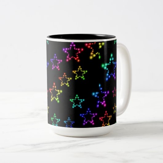 Mok Rainbow Stars Pattern (Voorkant rechts)