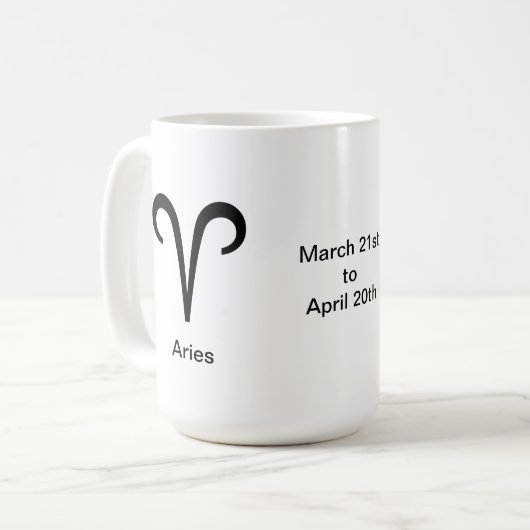 Mok - Ram glyph (Voorkant links)