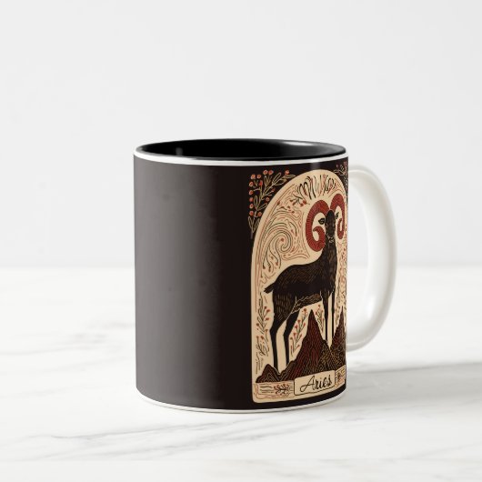 Mok Ram Hemelse Zodiac Art (Voorkant rechts)