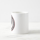 MOK RAM-koffie, zwart-wit en rood Logo (Center)