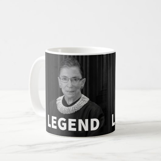 Mok RBG "LEGEND" (Ruth Bader Ginsburg) (Voorkant links)