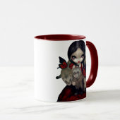 mok "Red Butterfly" (Voorkant rechts)