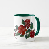 Mok - Red Hibiscus (Voorkant rechts)