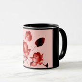 mok "Red Rose" -  (Voorkant rechts)