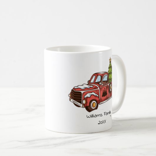 Mok  Red Truck (Voorkant rechts)