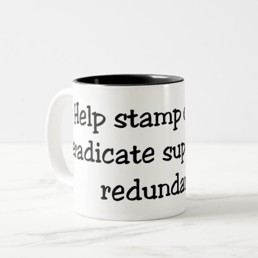 Mok redundantie (Voorkant links)