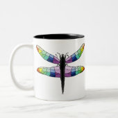 Mok regenboogdragonfly (Links)