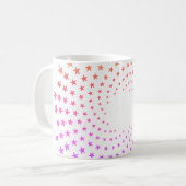 Mok - Regenboogkleurige sterrentwirrels (Voorkant links)
