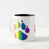 Mok regenboogpag Beer (Voorkant links)