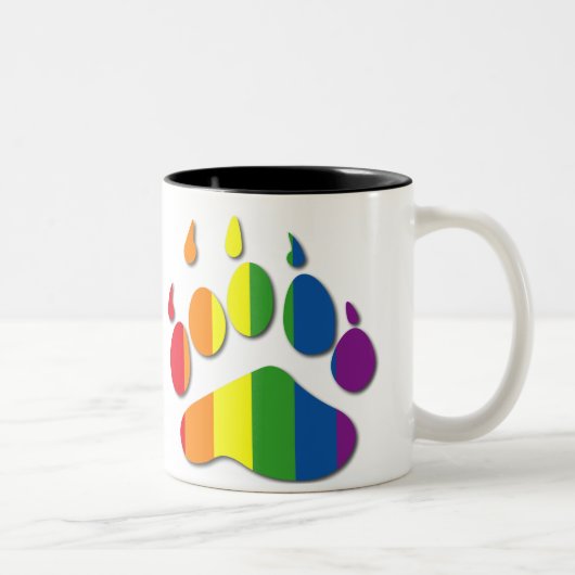 Mok regenboogpag Beer (Rechts)