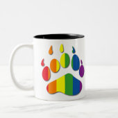 Mok regenboogpag Beer (Links)