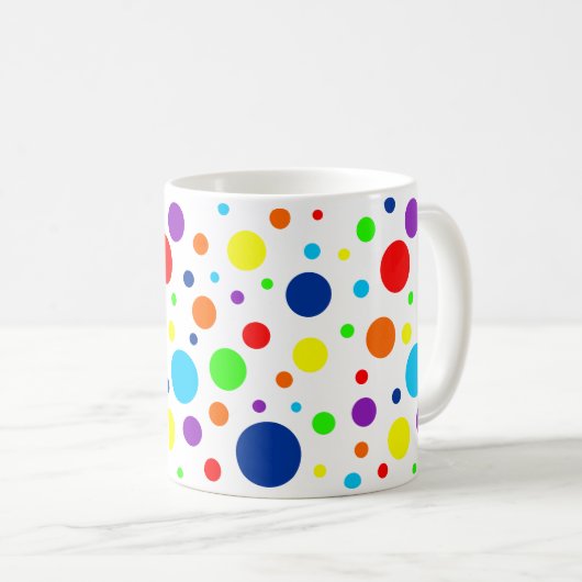 Mok regenboogspots (Voorkant rechts)