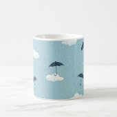 Mok (regenpatroon met regendruppels) (Center)