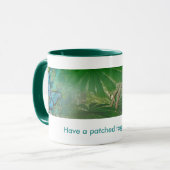 Mok regenwoudkoffie (Voorkant links)