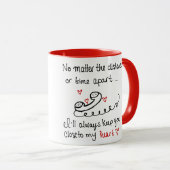 Mok Relatie over lange afstand (Voorkant rechts)