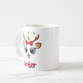 Mok rendiernaam (Voorkant links)