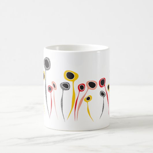 Mok Retro Flowers (Center)