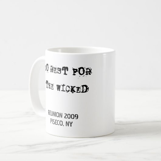 Mok REUNION 2009 (Voorkant links)