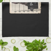 mok reus schnauzer theedoek (Gevouwen)