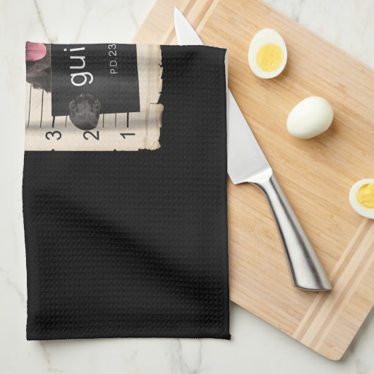 mok reus schnauzer theedoek (Quarter Fold)