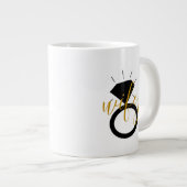 Mok - Ring wifey Black Gold (Voorkant rechts)