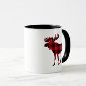 Mok rode buffelbeker van betonmakreel (Voorkant rechts)