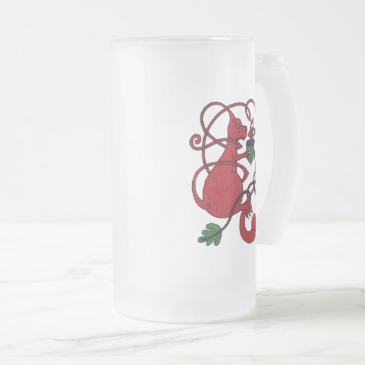 Mok rode eekhoorn (Voorkant rechts)