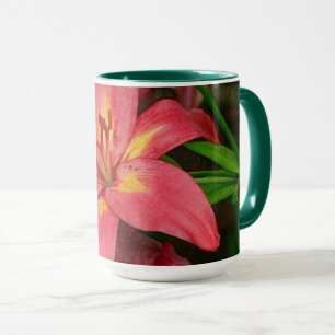 MOK RODE EN GEEL DAGELIJKS KOFFIE