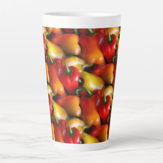 Mok rode en gele paprika's (Voorkant)