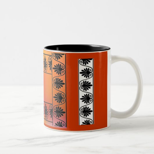 Mok Rode en Oranje grens (Rechts)