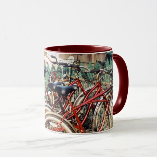 mok "Rode fietsen" (Voorkant rechts)