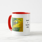 Mok rode kever op zonnebloem (Voorkant links)