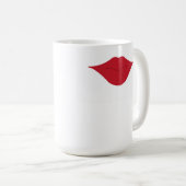 Mok rode lippen (Voorkant rechts)