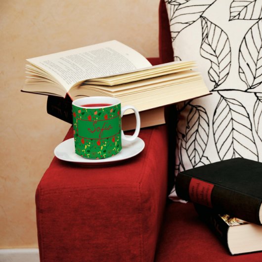 Mok rode papaverkoffie