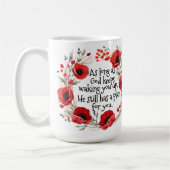 Mok rode papavers (Links)