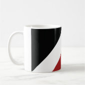 Mok rode peak-vlagkoffie (Links)