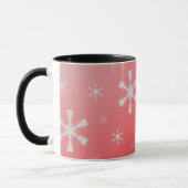 Mok rode sneeuwvlokken (Links)