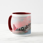 Mok rode staart (Voorkant links)