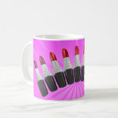 mok rode tinten lippenstift (Voorkant links)
