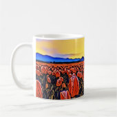 Mok rode tulpvelverf (Links)