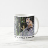 Mok rode vossenfoto (Voorkant rechts)