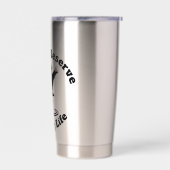 Mok roestvrij staal geïsoleerde drinkbeker (Links)