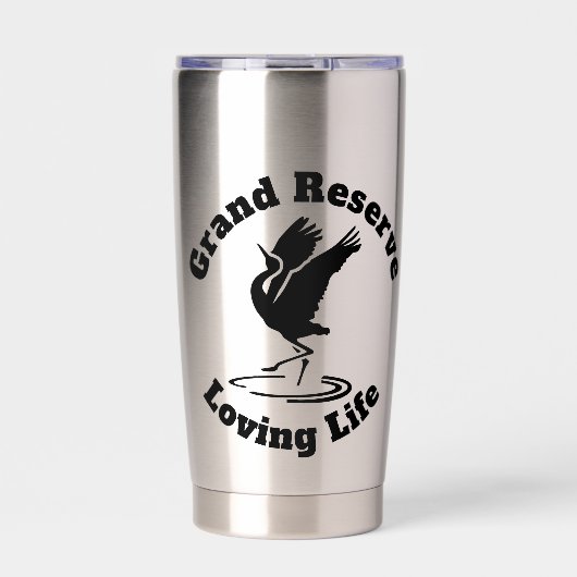 Mok roestvrij staal geïsoleerde drinkbeker (Voorkant)