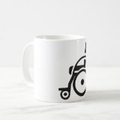 Mok rolstoelpictogram (Voorkant links)