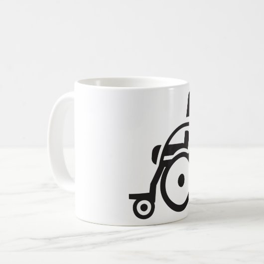 Mok rolstoelpictogram (Voorkant links)