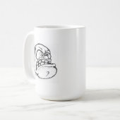 Mok romige gezichtsschets (Voorkant links)