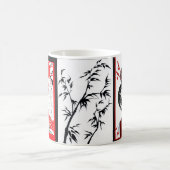 Mok Rood en zwart en witte wijn (Center)