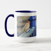 Mok - Rood warmgelopen rugleuning (Links)