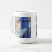 Mok - Rood warmgelopen rugleuning (Voorkant links)