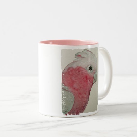 Mok - Roos Breuste kool (Voorkant rechts)